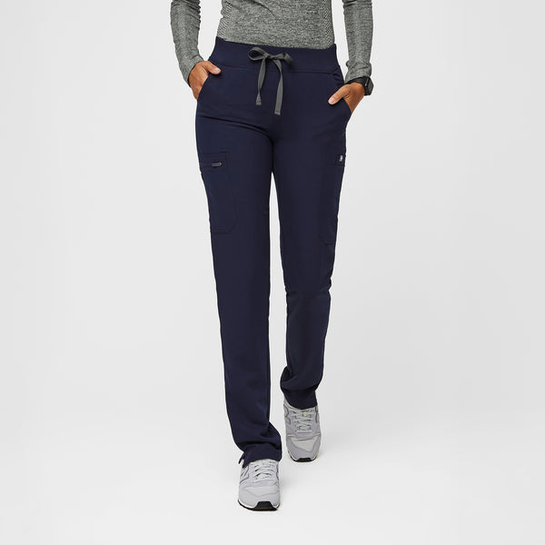 women's Navy Yola™ - Tall Skinny Scrub Pants 2.0