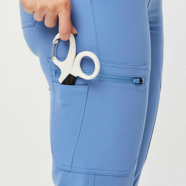 women's Ceil Blue Yola™  - Tall Skinny Scrub Pants 2.0