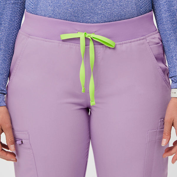 women's Lavender Dew Yola™ - Petite Skinny Scrub Pants 2.0
