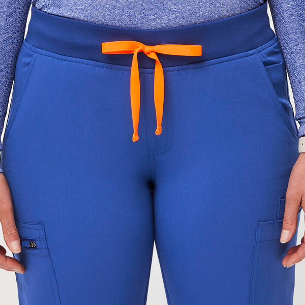 women's Winning Blue Yola™ - Petite Skinny Scrub Pants 2.0
