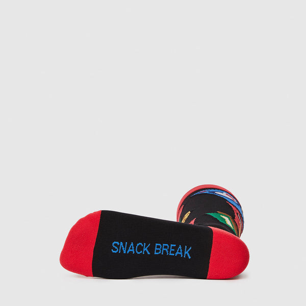 men's Black Lunch Break - Compression Socks