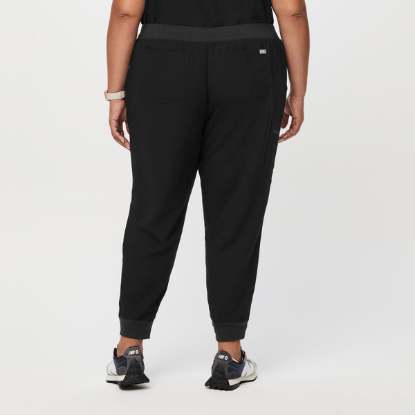 women's Black Zamora™ - Jogger Scrub Pants (3XL - 6XL)