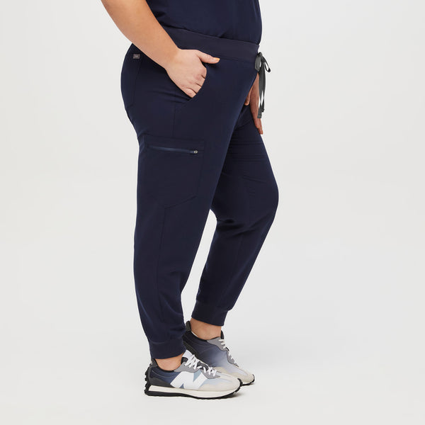 women's Navy Zamora™ - Jogger Scrub Pants (3XL - 6XL)