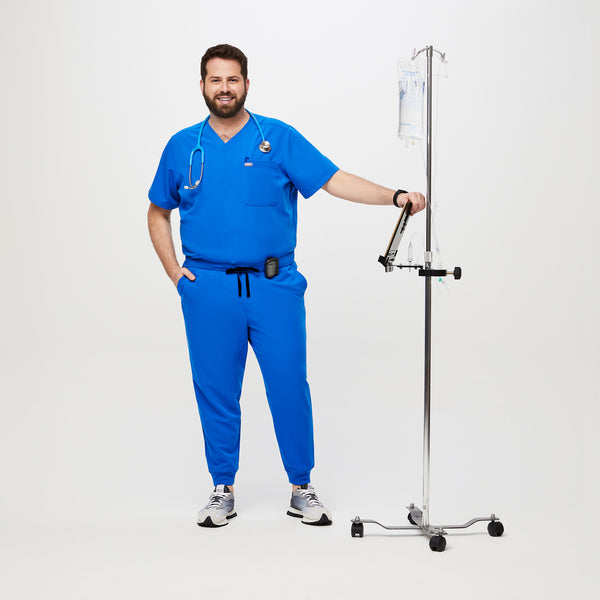 men's Royal Blue Tansen™  Jogger Scrub Pants (3XL - 6XL)