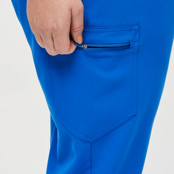 women's Royal Blue Zamora™ - Tall Jogger Scrub Pants (3XL - 6XL)