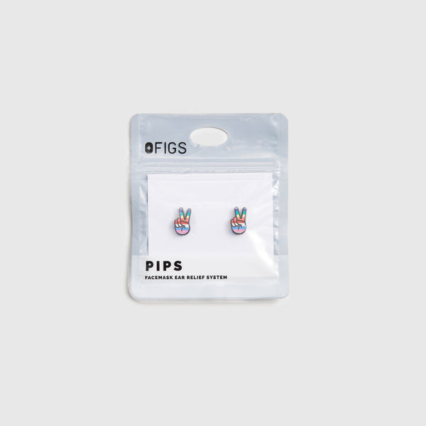 Multicolor Peace Sign PIPS™ 2-Pack