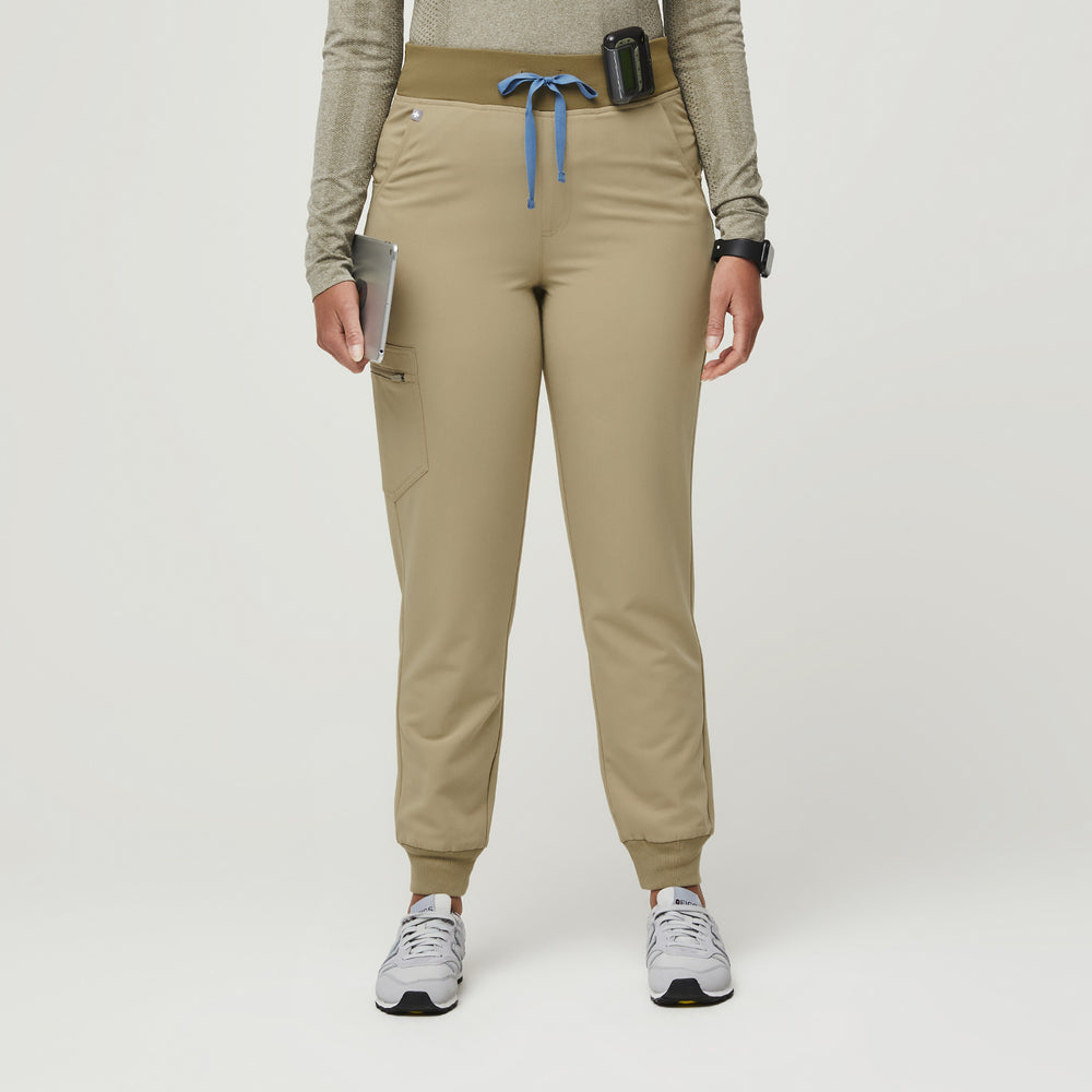 women's Sandstone Zamora™ High Waisted - Petite Jogger Scrub Pants