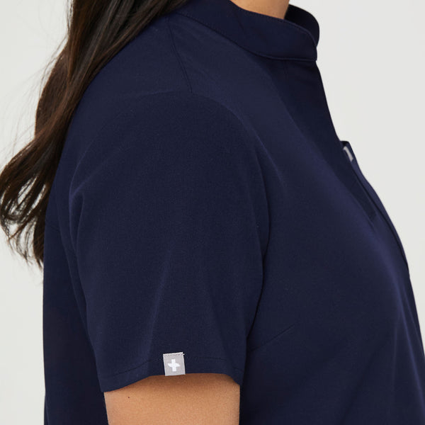 Women's Navy Kitale Maternity - Scrub Top