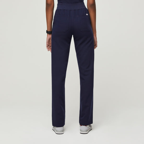 women's Navy Livingston™ High Waisted - Basic Scrub Pants