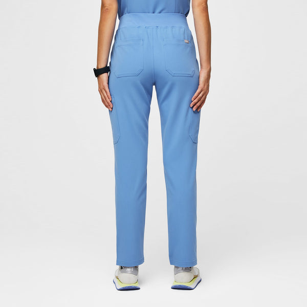 women's Ceil Blue Yola™ High Waisted 2.0 - Petite Skinny Scrub Pants
