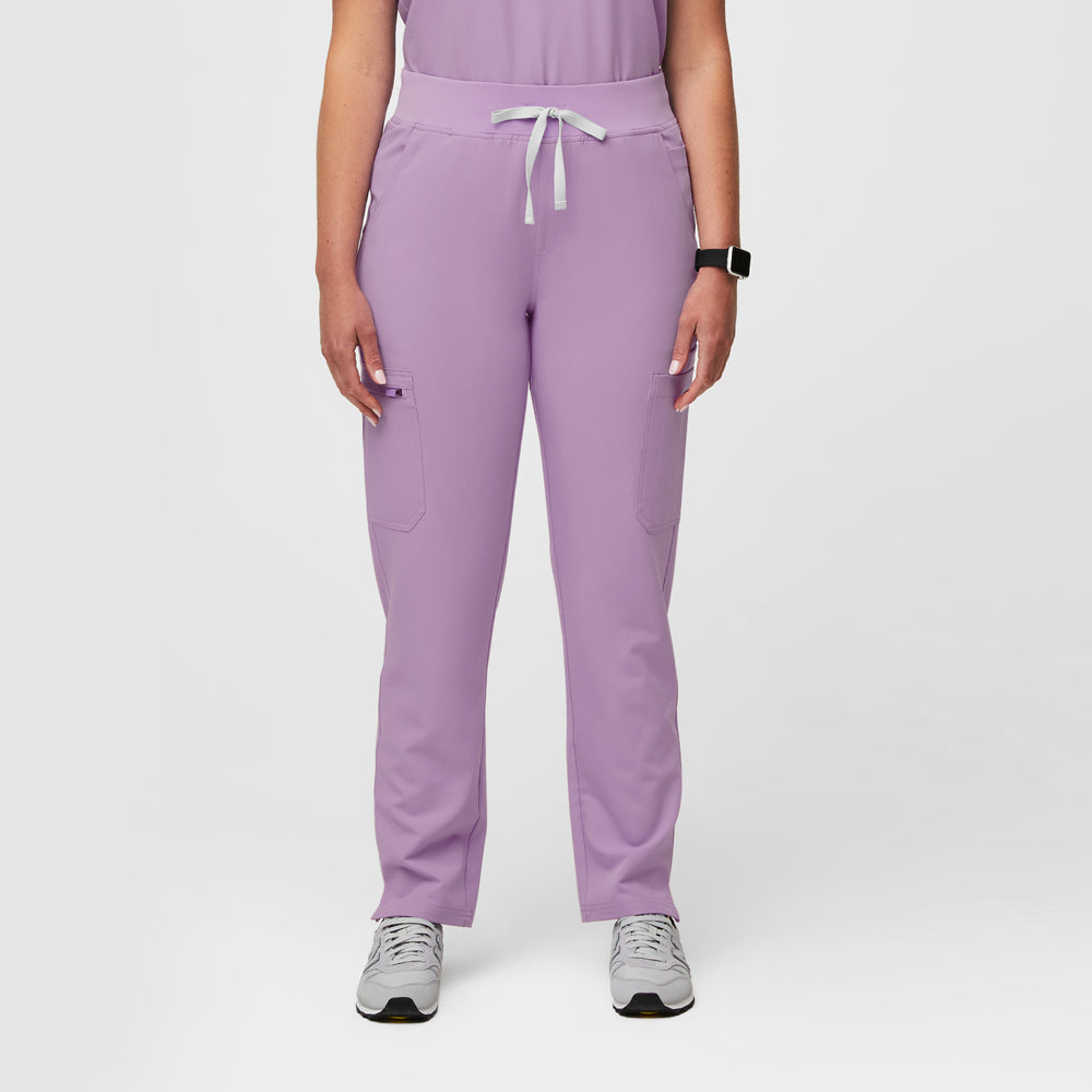 women's Lavender Dew Yola™ High Waisted 2.0 - Petite Skinny Scrub Pants