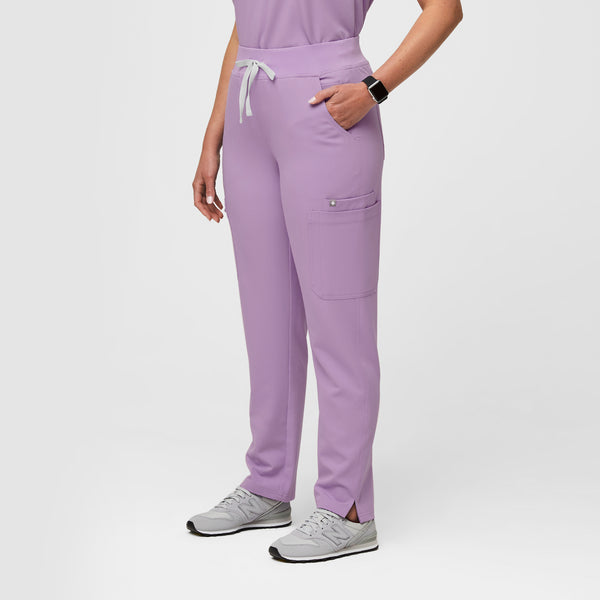 women's Lavender Dew Yola™ High Waisted 2.0 - Petite Skinny Scrub Pants