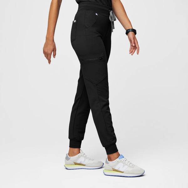 women's Black Zamora™ High Waisted - Jogger Scrub Pants