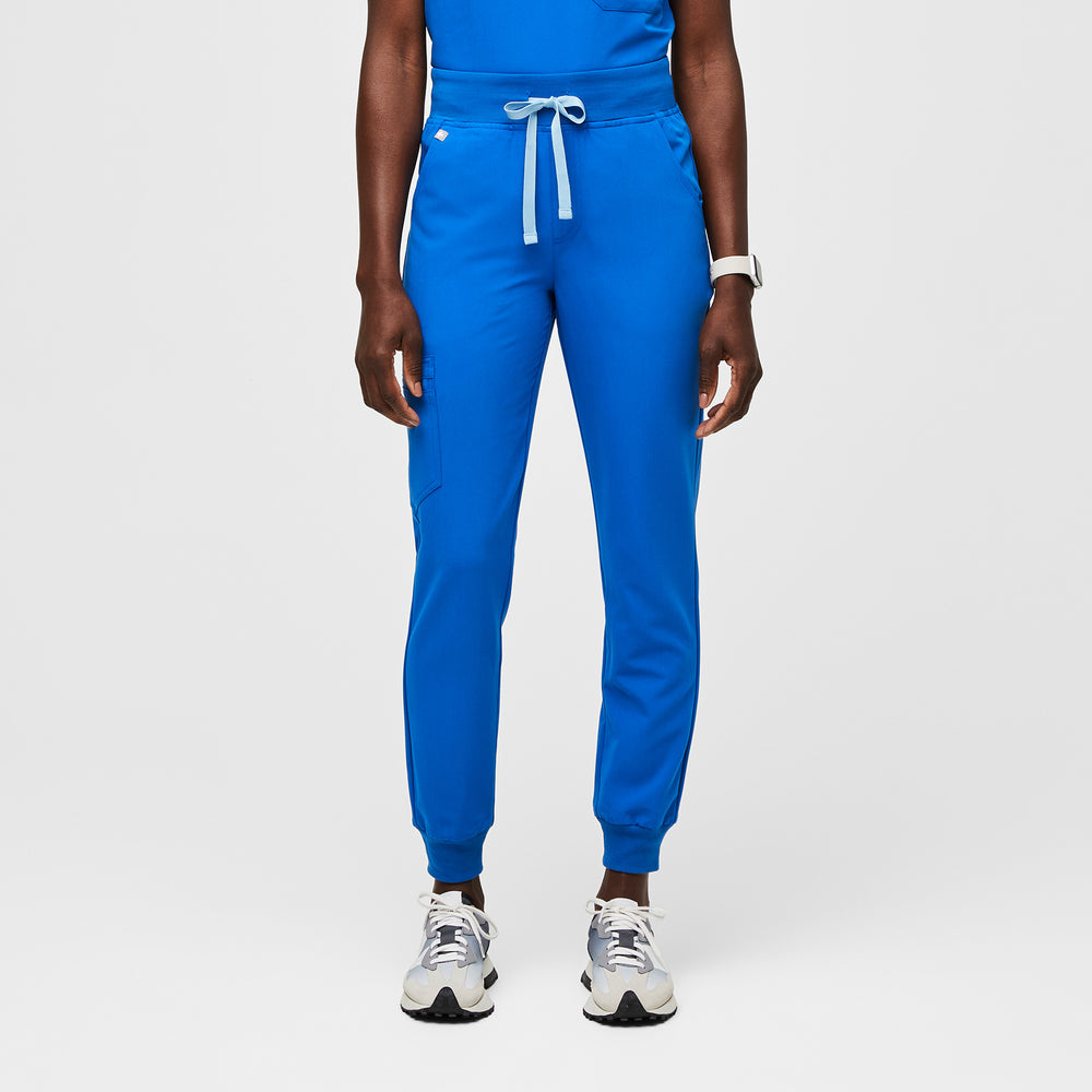 women's Royal Blue Zamora™ High Waisted - Tall Jogger Scrub Pants