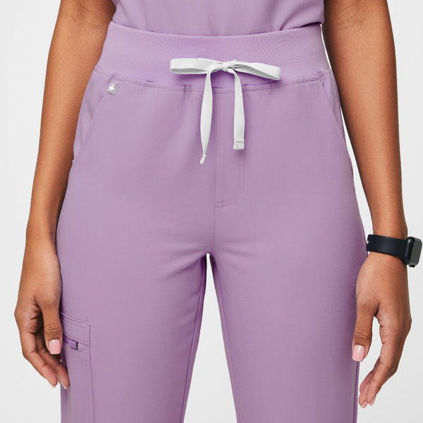 women's Lavender Dew Zamora™ High Waisted - Jogger Scrub Pants