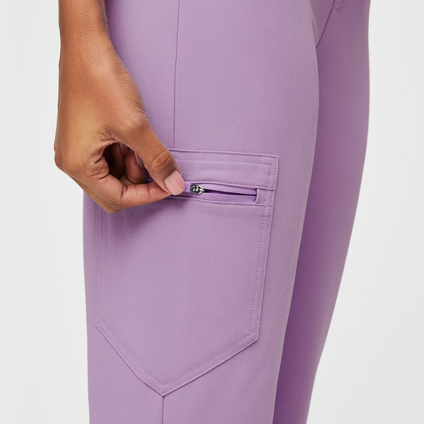 women's Lavender Dew Zamora™ High Waisted - Jogger Scrub Pants