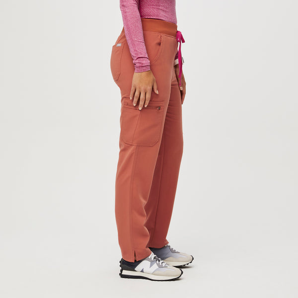 women's Terracotta Yola™ High Waisted 2.0 - Petite Skinny Scrub Pants