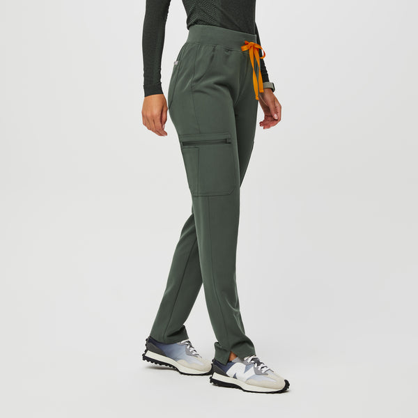 women's Moss Yola™ High Waisted Tall Skinny Scrub Pants