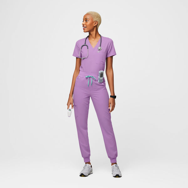 women's Lilac Dawn Zamora™ High Waisted - Tall Jogger Scrub Pants