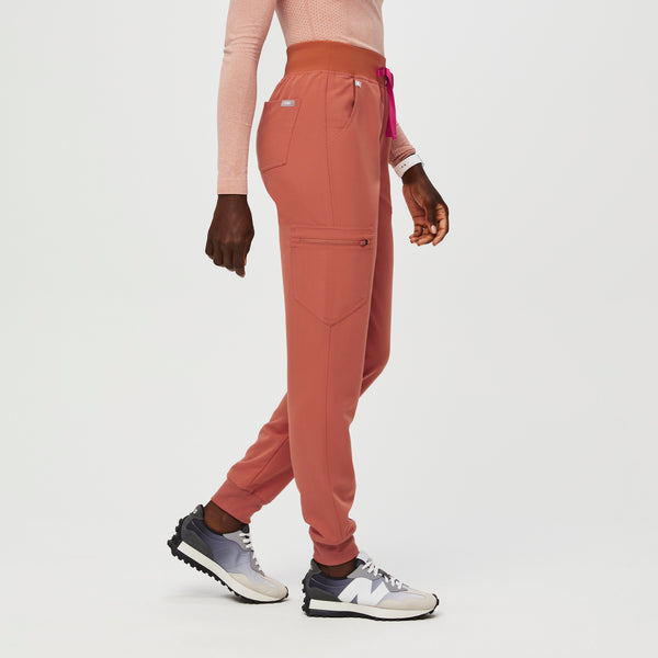 women's Terracotta Zamora™ High Waisted - Petite Jogger Scrub Pants