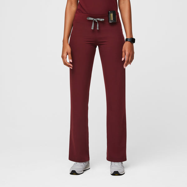 Women's Burgundy Livingston™ - Tall Basic Scrub Pants