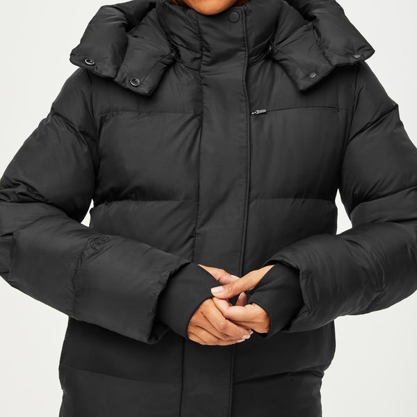 women's Black Ozlem - Puffer Jacket 2.0