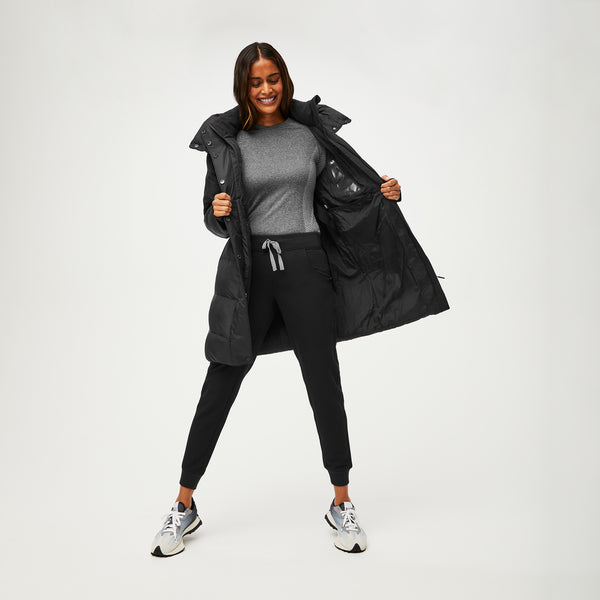 women's Black Ozlem - Puffer Jacket 2.0