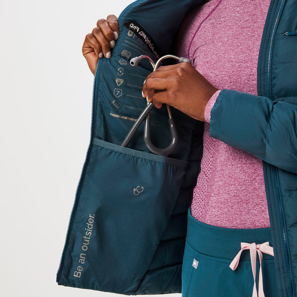 women's Caribbean Blue On-Shift™ Packable - Puffer Jacket