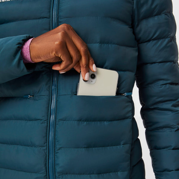 women's Caribbean Blue On-Shift™ Packable - Puffer Jacket