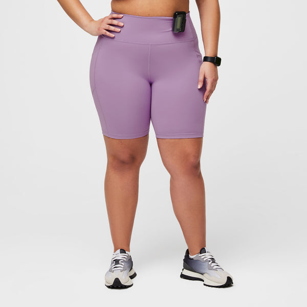 women's Lavender Dew Performance Underscrub Short