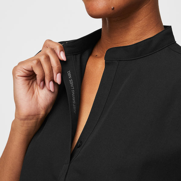 Women's Black Rafaela™ - Oversized Scrub Top