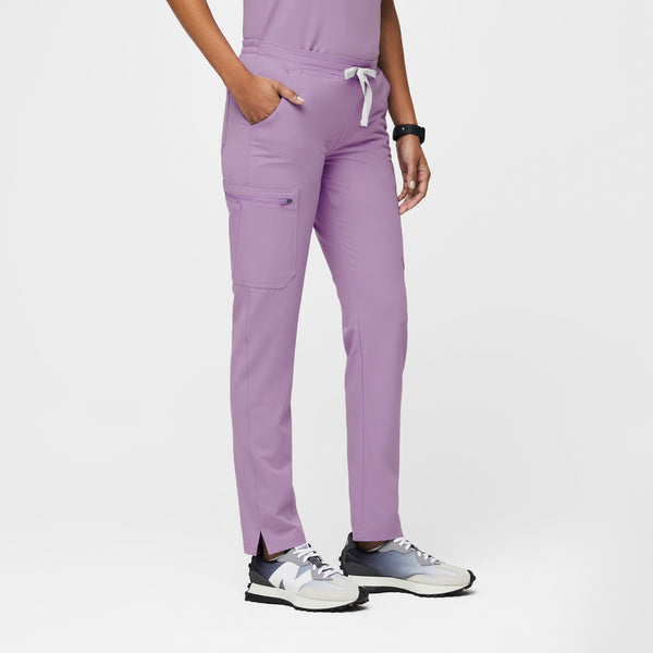 women's Lavender Dew Yola™ - Petite Skinny Scrub Pants