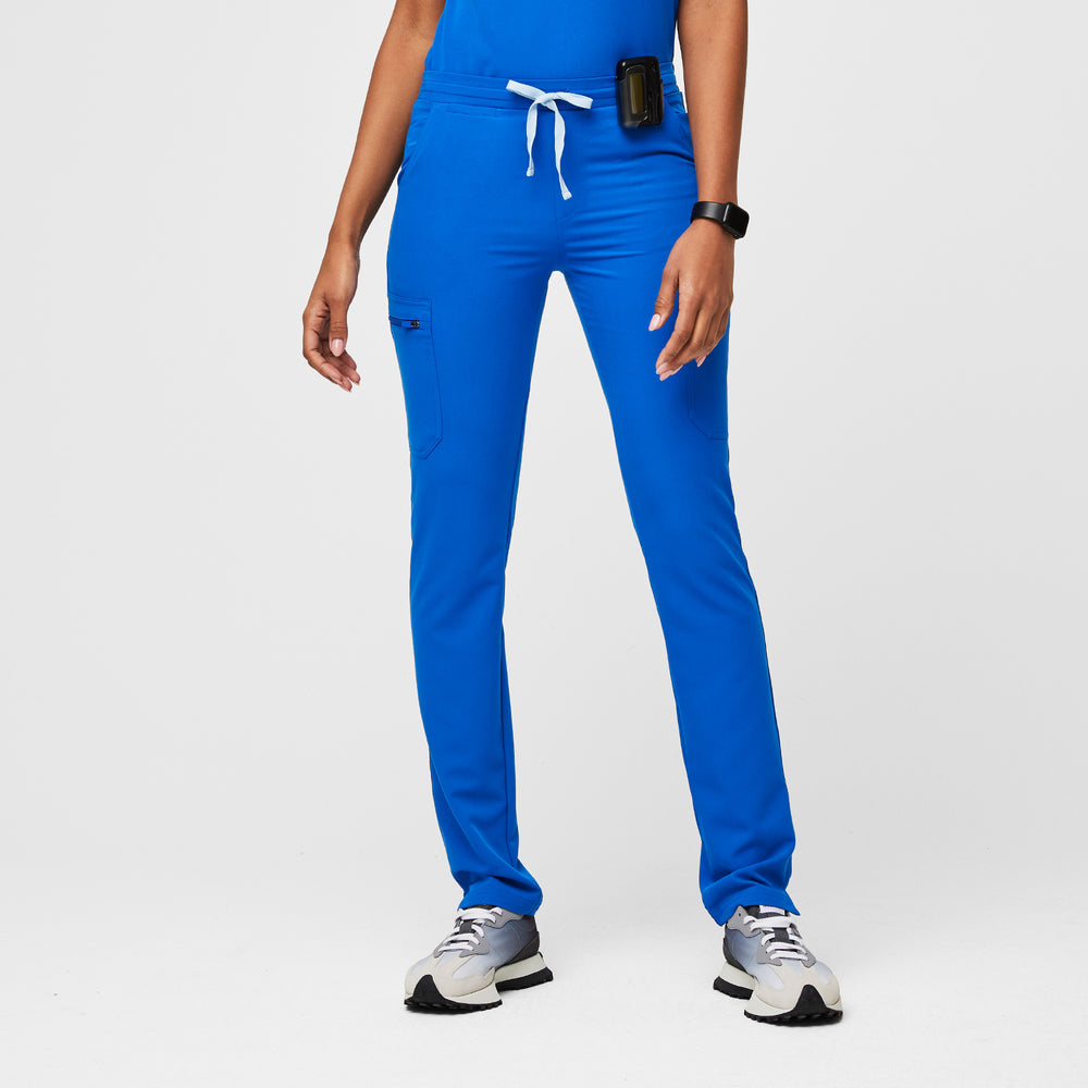 Women's Royal Blue Yola™ - Skinny Scrub Pants