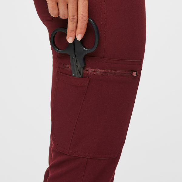 Women's Burgundy Yola™ - Tall Skinny Scrub Pants