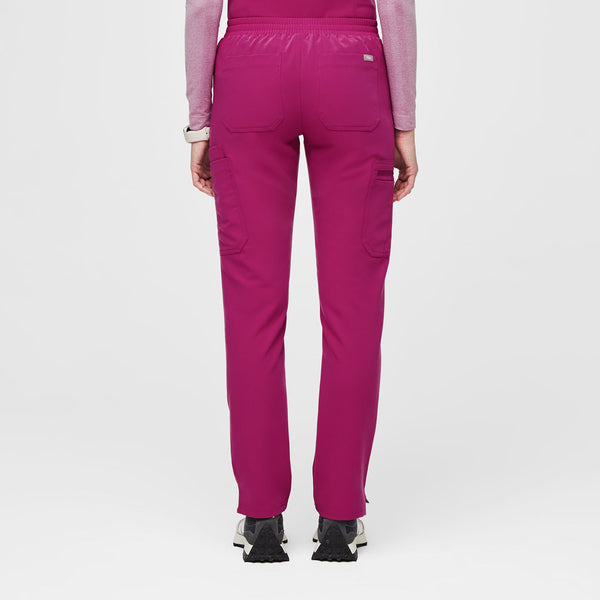 women's Raspberry Sorbet Yola™ - Tall Skinny Scrub Pants