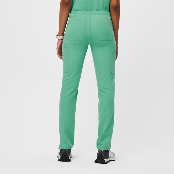 women's Surgical Green Yola™ - Skinny Scrub Pants