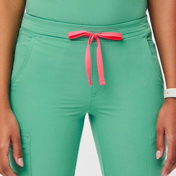 women's Surgical Green Yola™ - Tall Skinny Scrub Pants