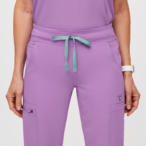 women's Lilac Dawn Yola™ - Petite Skinny Scrub Pants 2.0