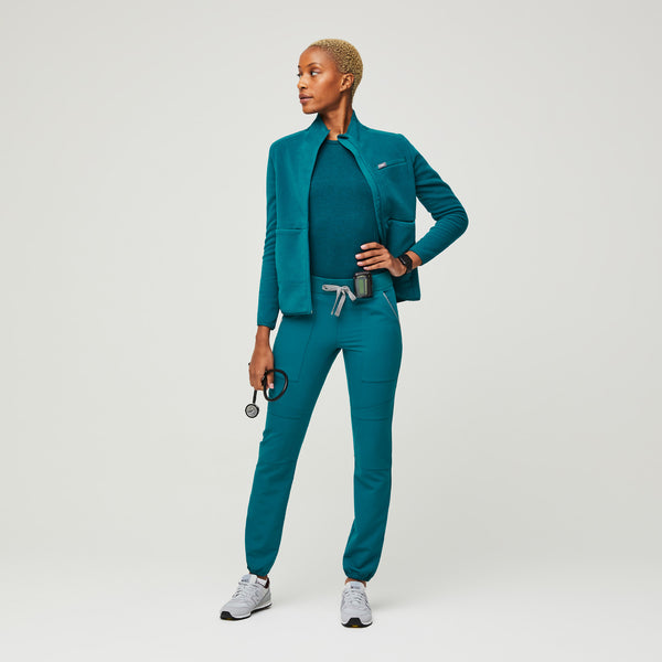 women's Pacific Blue On-Shift™ - Fleece Jacket