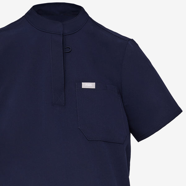 Embroidery: Navy